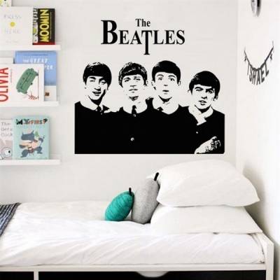 Adesivo decorativo de parede The Beatles