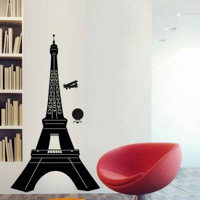 Adesivo Decorativo de parede Torre Eiffel Paris modelo 3