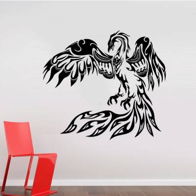 Adesivo de Parede Tribal Phoenix