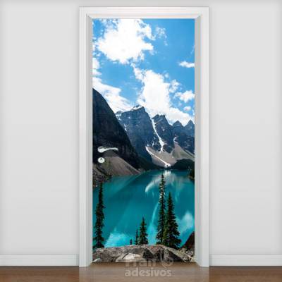 Adesivo de porta Paisagem 003