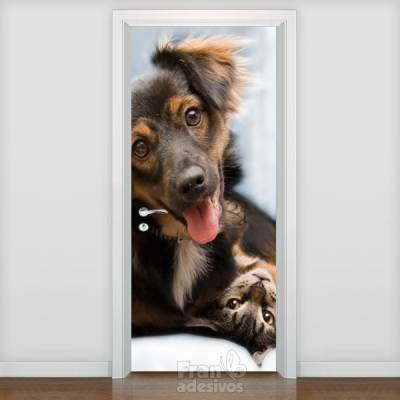 Adesivo de porta Animais 005