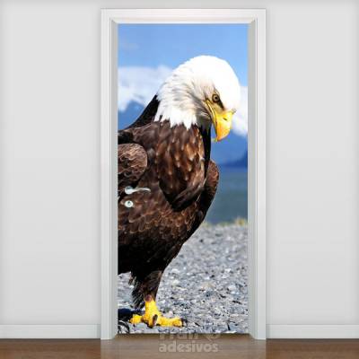 Adesivo de porta Animais 007