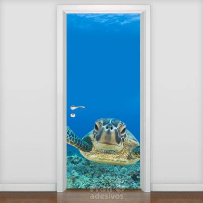 Adesivo de porta Animais 003