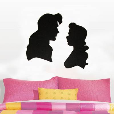 Adesivo de Parede Casal Apaixonado