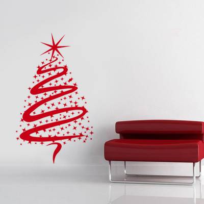 Adesivo Decorativo de Parede Árvore de Natal 2