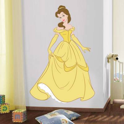 Adesivo de Parede Princesa Bela