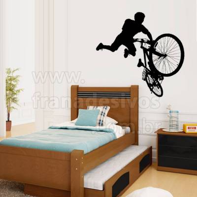 Adesivo decorativo - De Esportes Ciclismo