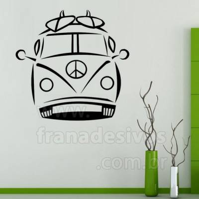 Adesivo Decorativo Kombi Surf