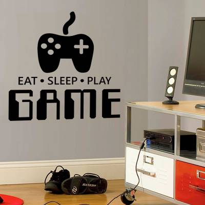 Adesivo Decorativo Nerd Geek Play Game