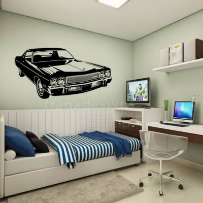 Adesivo decorativo de parede Carro Maverick