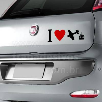 Adesivo decorativo para carro - Aeromodelismo