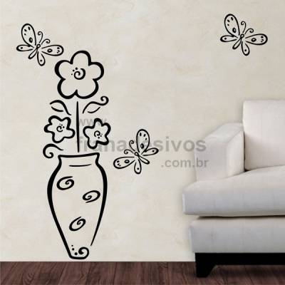 Adesivo Decorativo de Parede Floral 05