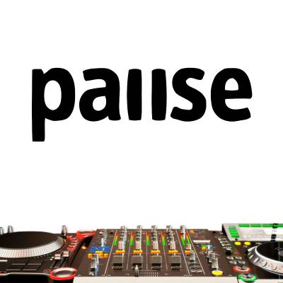Adesivo de Parede Diversos Pause Minimalista