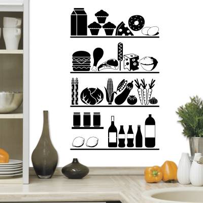 Adesivo de Parede Diversos Itens De cozinha