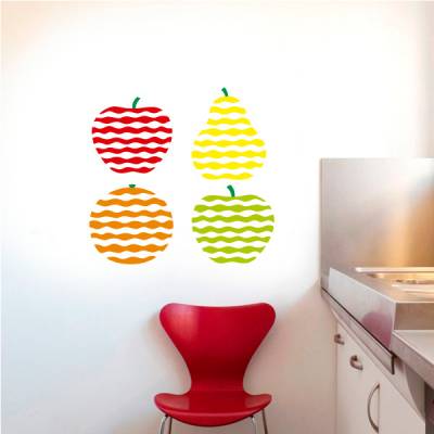 Adesivo para cozinha frutas
