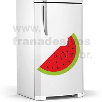 Adesivo de Geladeira Melancia