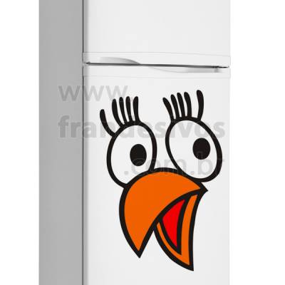 Adesivo de Geladeira Modelo Galinha 2