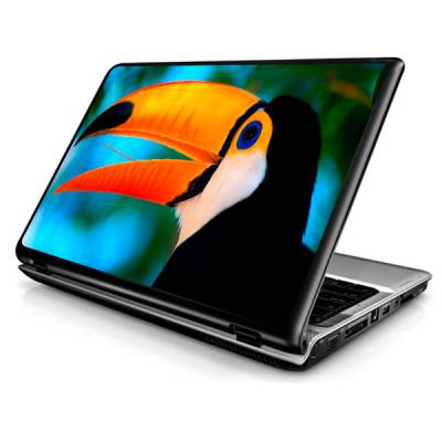 Adesivo Skin para Notebook / Netbook Natureza tucano
