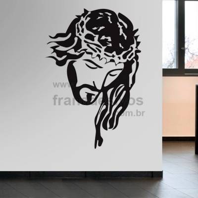 Adesivo Decorativo de Parede Religioso Jesus Cristo 2