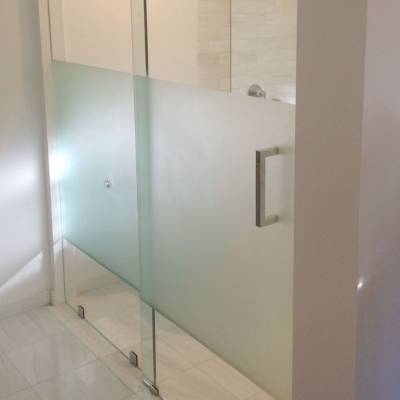 Adesivo Decorativo Jateado Para Vidro, Box, Janela, Porta 100cm De Largura