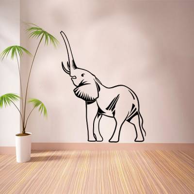Adesivo de Parede Animais Elefante Modelo 3