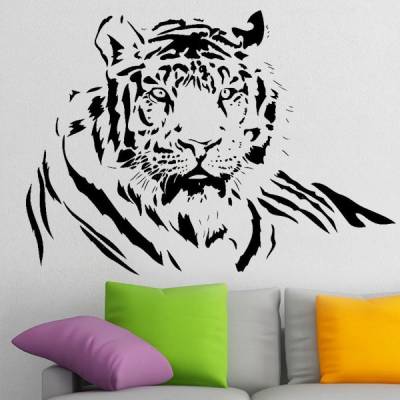 Adesivo de Parede Animais Tigre 2