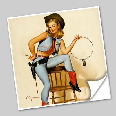 Azulejo Unitário Pin-up 183