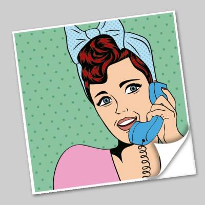 Azulejo Unitário Pop Art 197