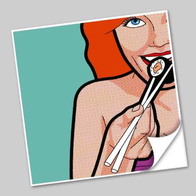 Azulejo Unitário Pop Art Comics 213