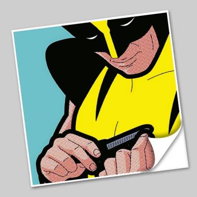 Azulejo Unitário Pop Art Comics 218
