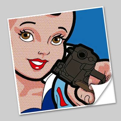 Azulejo Unitário Pop Art Comics 225