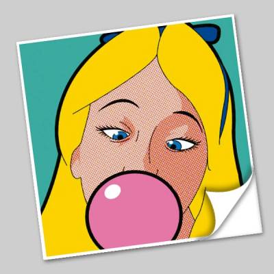 Azulejo Unitário Pop Art Comics 238