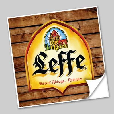 Azulejo Unitário Rótulo de Cerveja Leffe 250