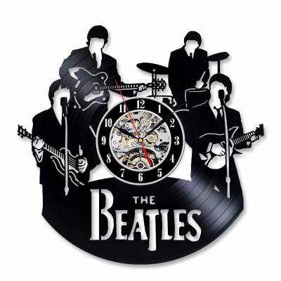 Relógio de Disco de Vinil The Beatles