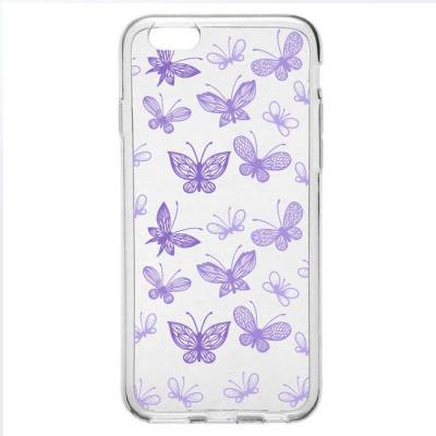 Capinha para Celular Borboletas Lilás