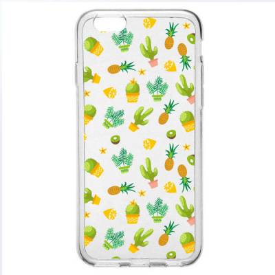Capinha para Celular Cactos e Abacaxi