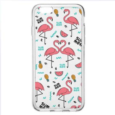 Capinha para Celular Flamingos