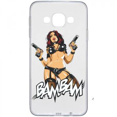 Capinha para Celular Mulher Sensual e Armas 2