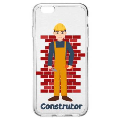 Capinha para Celular Profissão Construtor