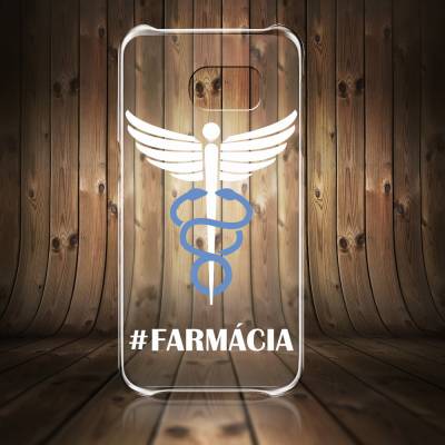 Capinha para Celular Profissão Farmácia Logo