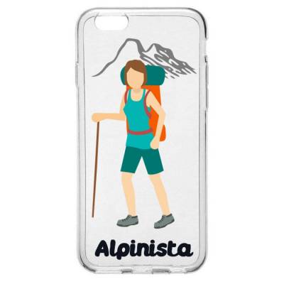 Capinha para Celular Profissão Mulher Alpinista