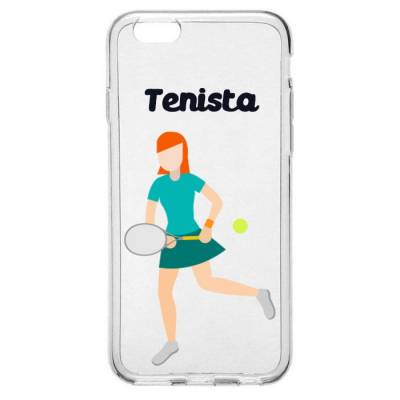 Capinha para Celular Profissão Mulher Tenista