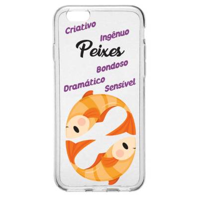 Capinha para Celular Signo de Peixes