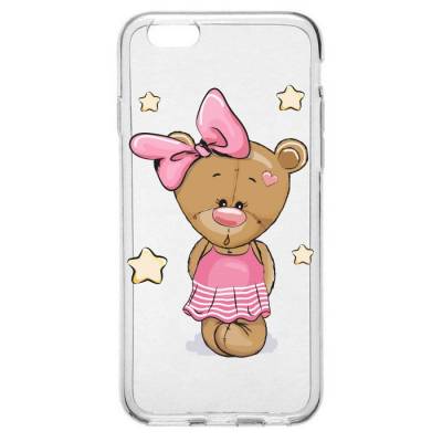 Capinha para Celular Ursinha e Estrelas