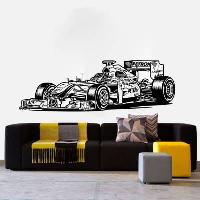 Adesivo De Parede Esportes Carro De Formula 1