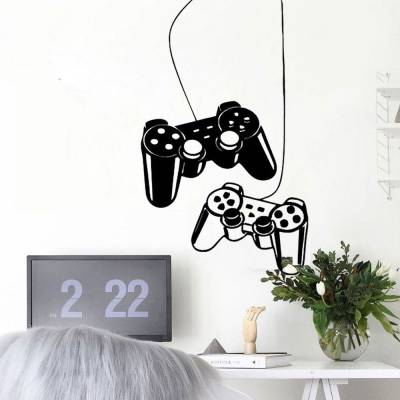 Adesivo de Parede Controles De Ps2 Players