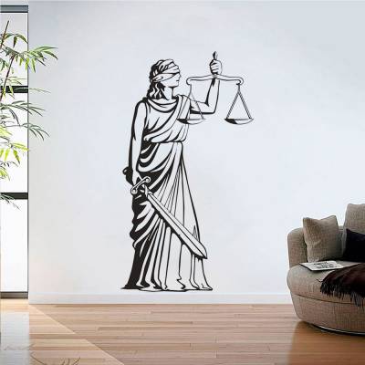 Adesivo De Parede Deusa De Libra
