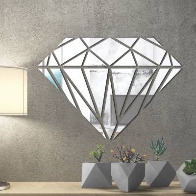 Espelho Decorativo Diamante