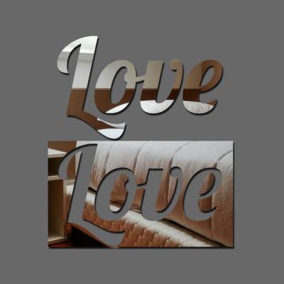Espelho Decorativo Love Love