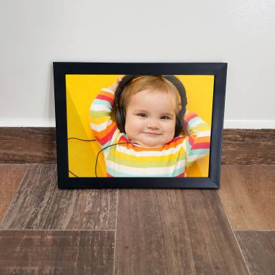 Placa Decorativa Personalizada com Moldura